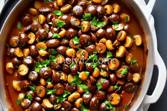 Sauteed Crimini Mushrooms