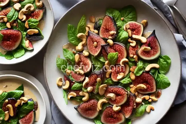 Sauteed Figs with Cashew Creme