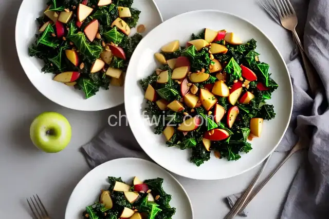 Sauteed Kale with Apples