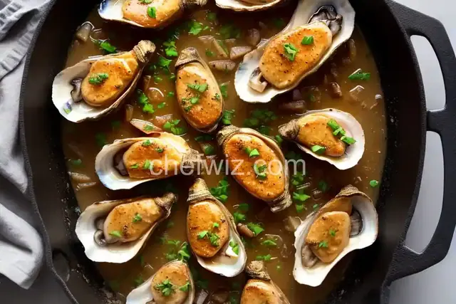 Sauteed Oyster Mushrooms in Garlic Butter