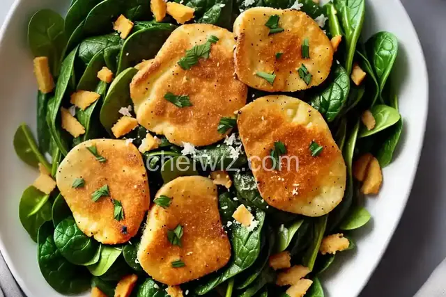 Sauteed Spinach with Parmesan Cheese