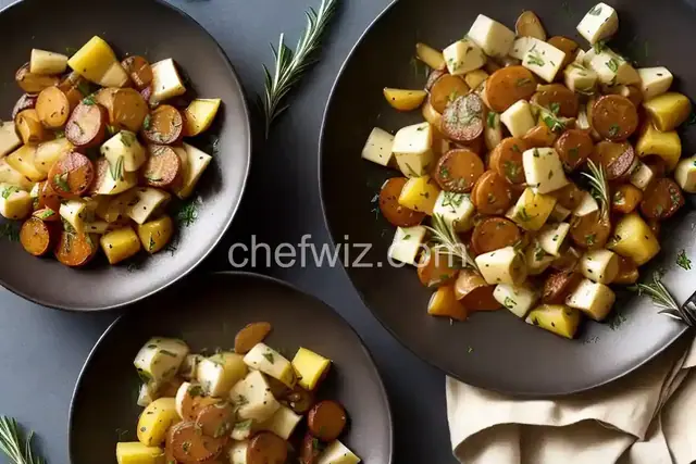 Sauteed Turnips and Parsnips with Rosemary