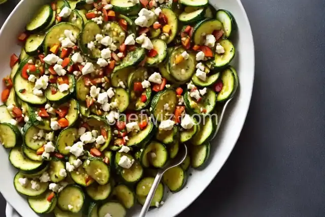 Sauteed Zucchini with Feta