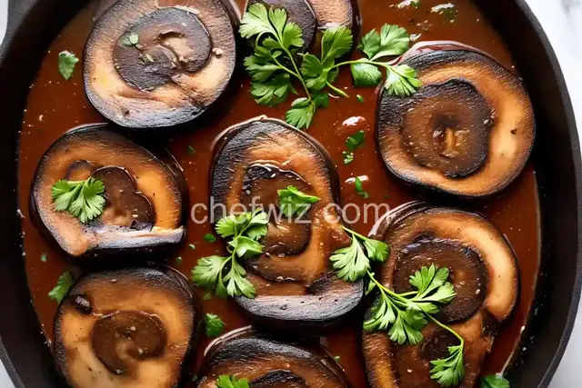 Savannah's Best Marinated Portobello Mushrooms