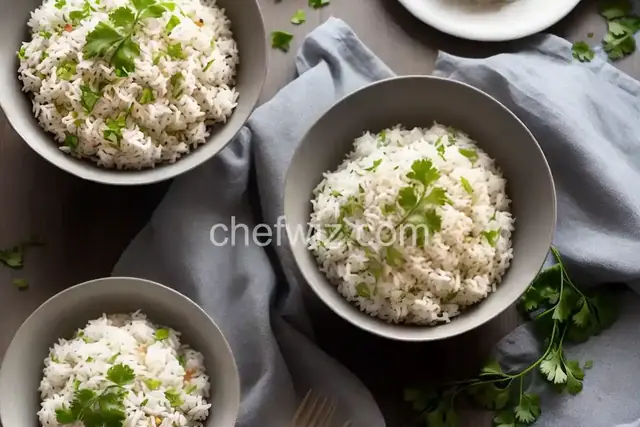 Savory Coconut Rice