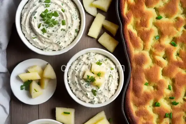 Savory Cream Cheese and Pineapple Party Dip