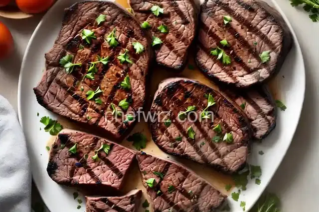 Savory Garlic Marinated Steaks