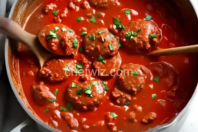 Savory Italian Sausage Sauce