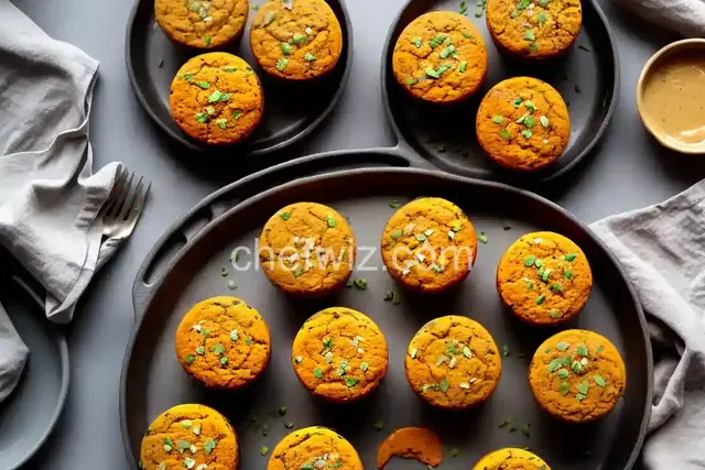 Savory Lower-Carb Butternut Squash Muffins
