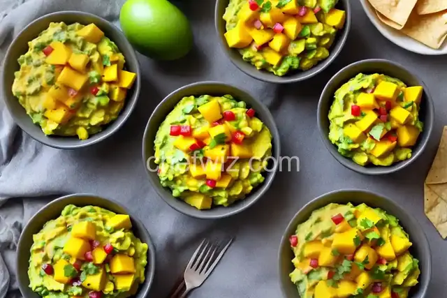Savory Mango Guacamole