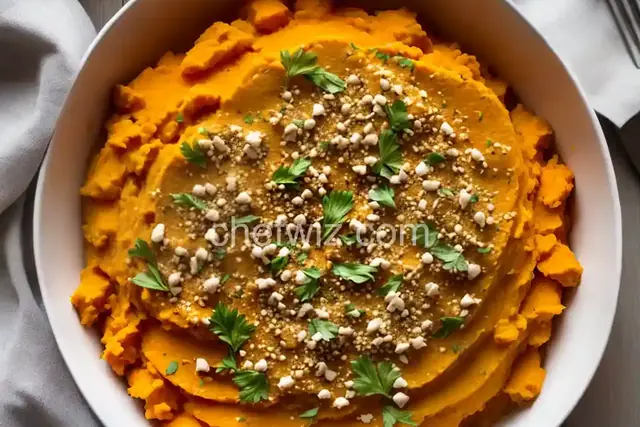Savory Mashed Sweet Potatoes