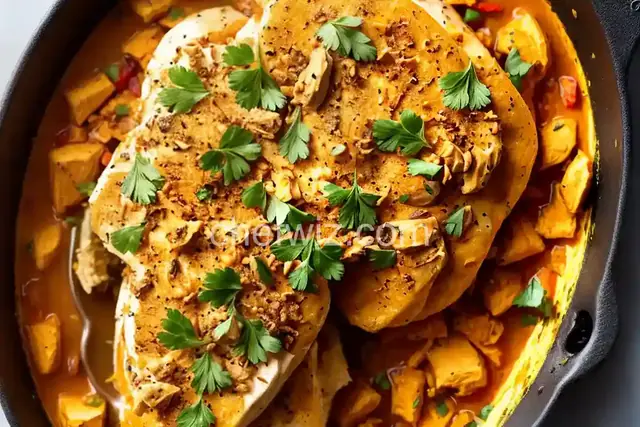 Savory Saffron Chicken Polow