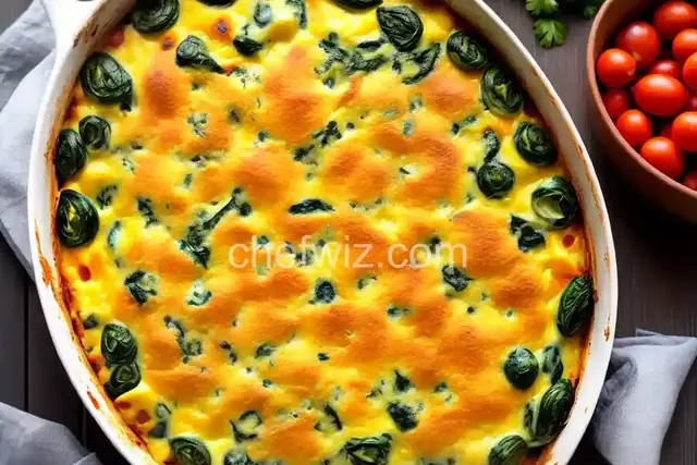 Savory Spinach Casserole