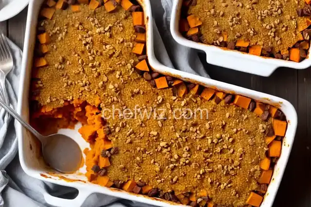 Savory Sweet Potato Casserole