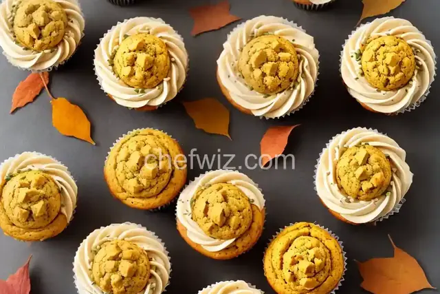 Savory Thanksgiving Cupcakes