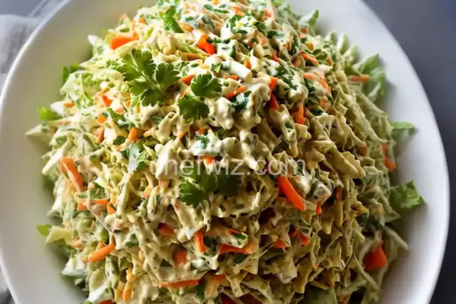 Savoy, Lime and Cilantro Coleslaw