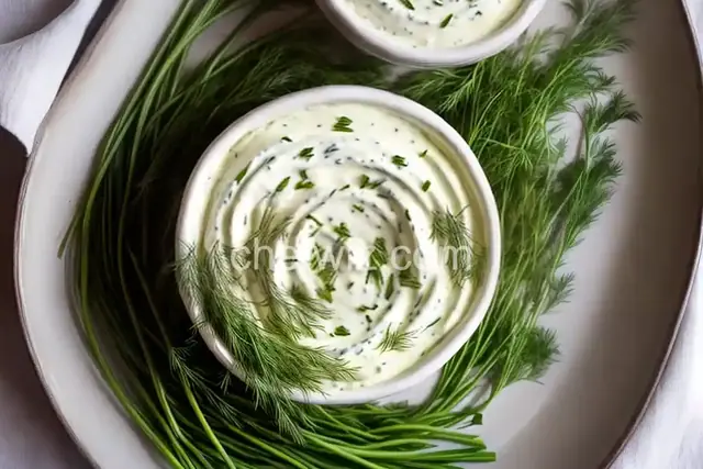 Scallion and Dill Cream Cheese