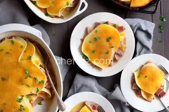 Scalloped Potatoes with Ham