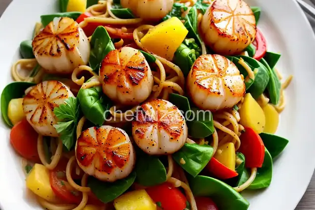 Scallops Primavera