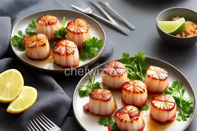 Scallops Wrapped in Bacon