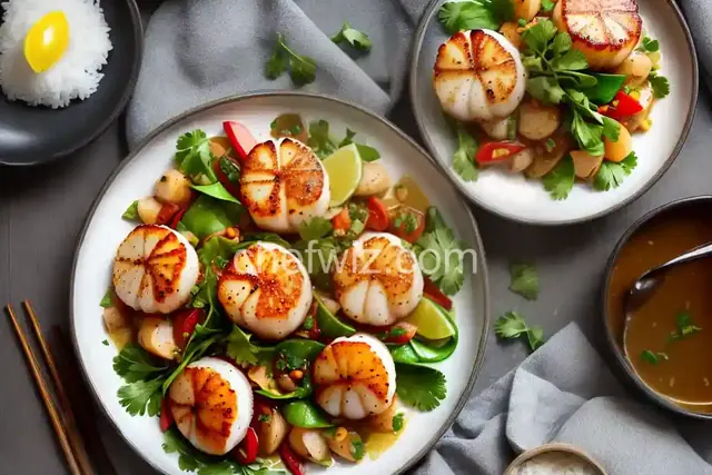 Scallops a la Peking House