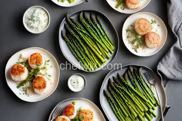 Scallops with Asparagus