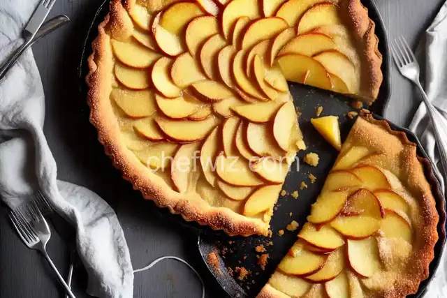 Scandinavian Pear Tart