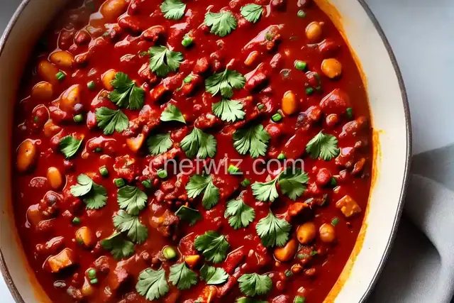 Scooter's Vegan Tempeh Chili