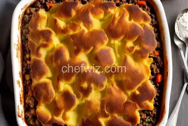 Scottish Shepherd's Pie