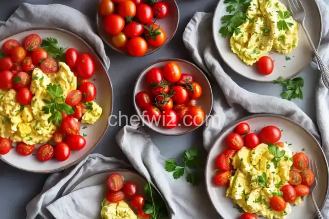 Scrambled Eggs and Tomatoes