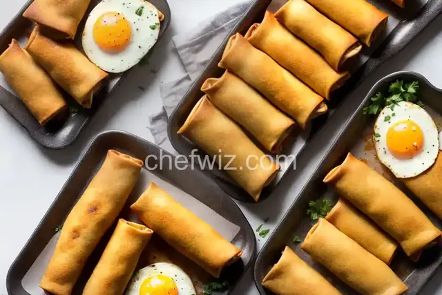 Scrumptious Oven-Baked Egg Rolls
