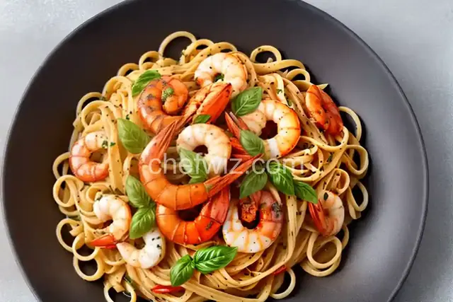 Scrumptious Seafood Linguine