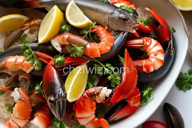 Seafood Catizone