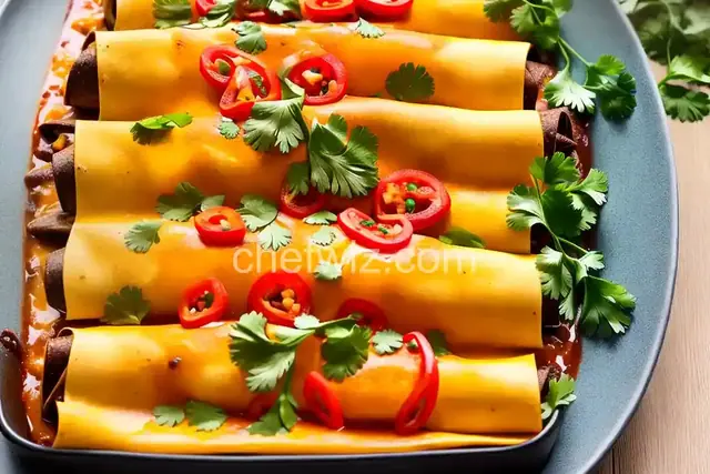 Seafood Enchiladas