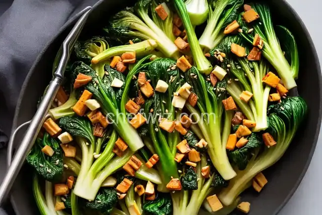 Seared Bok Choy