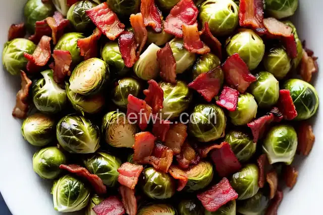 Seared Brussels Sprouts With Bacon Recipe