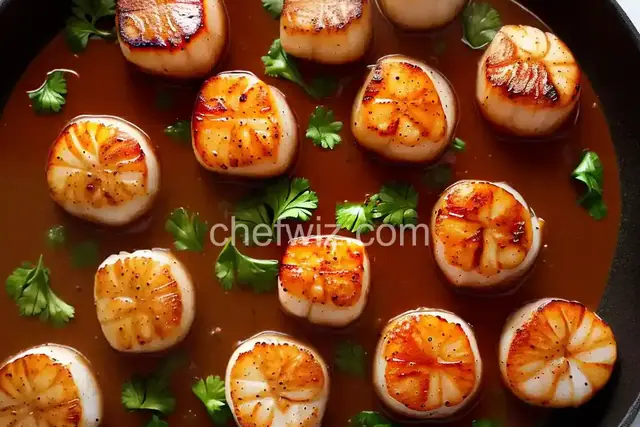 Seared Scallops With Pan Sauce