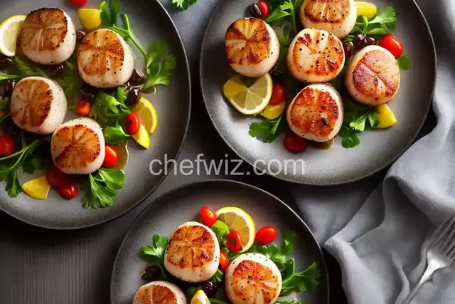 Seared Sea Scallops