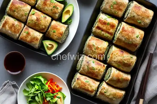 Seared Tuna & Avocado Rolls