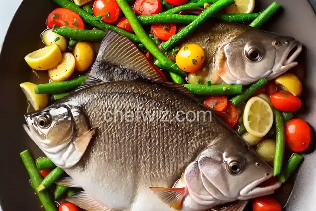 Seared Wild Striped Bass with Sauteed Spring Vegetables