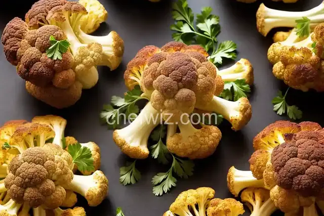 Seasoned Roasted Cauliflower