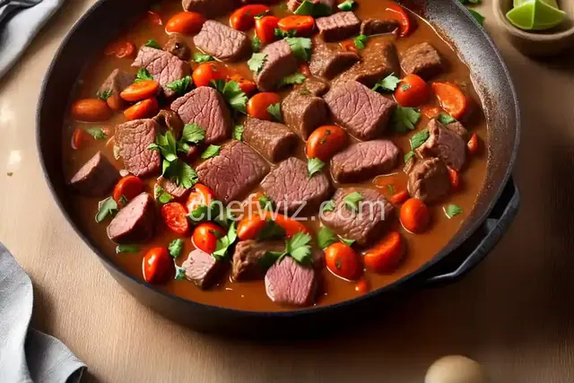Seco De Carne Con Frejoles
