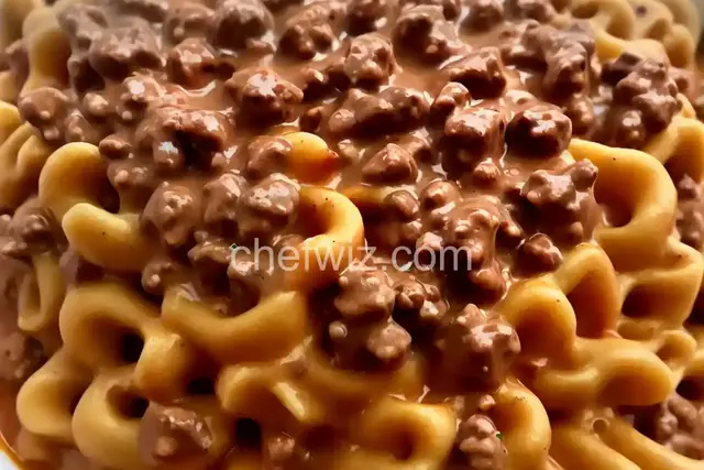 Semi-Homemade Ground Beef Stroganoff (using Hamburger Helper)