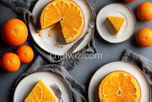Semolina Cake With Oranges