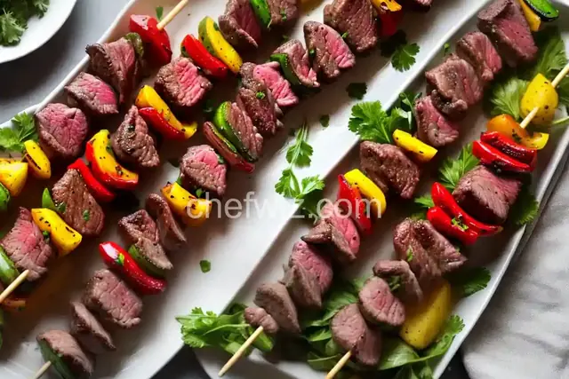 Sensational Sirloin Kabobs