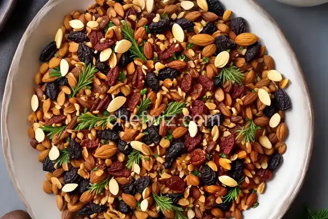 Sephardic-Style Charoset With Dried Fruit and Nuts Recipe