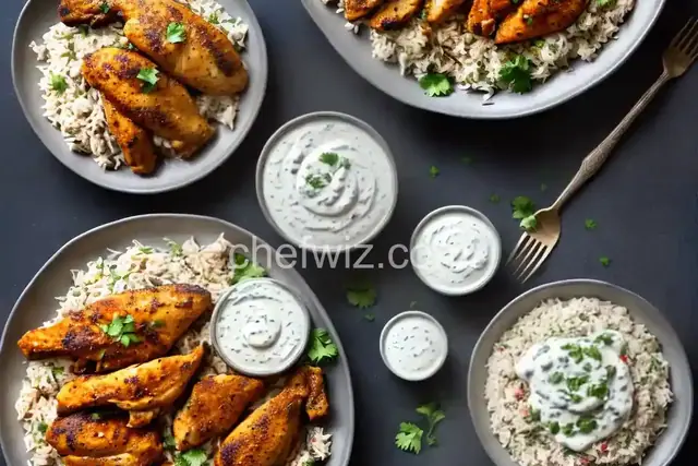 Serious Eats' Halal Cart-Style Chicken and Rice With White Sauce
