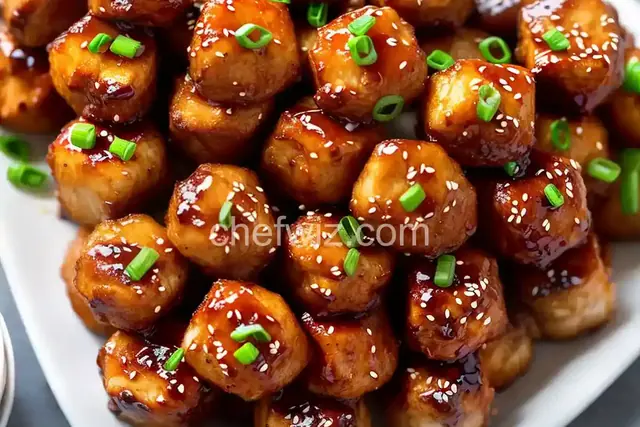 Seriously Addictive Crispy Teriyaki Chicken Bites