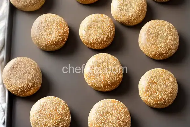 Sesame Burger Buns