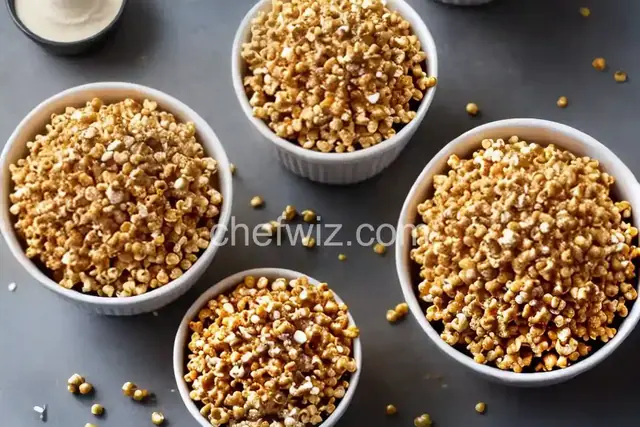 Sesame Caramel Corn